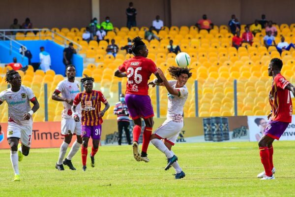 Hearts of Oak recorded their biggest win of the season with a 3-0 victory over Eleven Wonders, while Asante Kotoko dazzled with two overhead