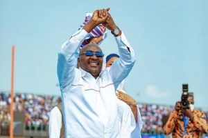 Dr Mahamudu Bawumia has thanked his campaign team and party stakeholders as provisional results show him leading the NPP presidential
