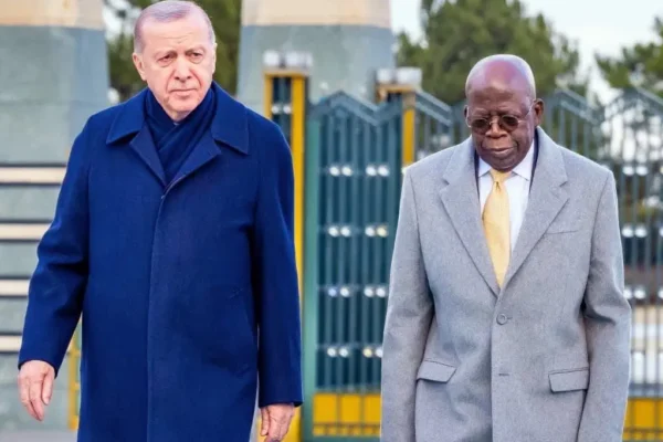 A viral video showing President Bola Tinubu briefly stumbling in Ankara sparked online reactions, but the Presidency says