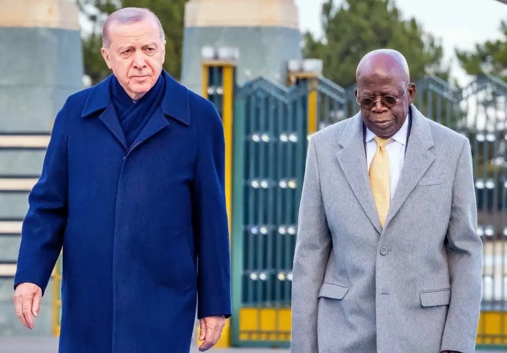 A viral video showing President Bola Tinubu briefly stumbling in Ankara sparked online reactions, but the Presidency says