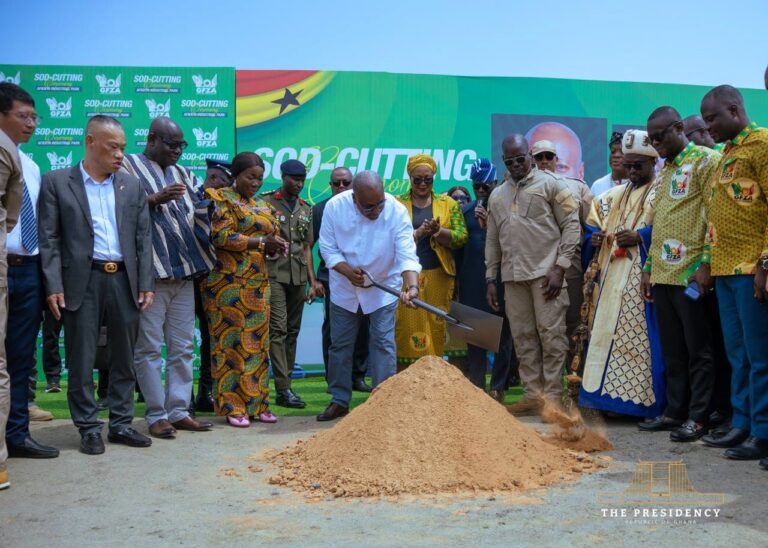 Mahama Announces $10bn New Economy Programme as Afienya Industrial Park Takes Off